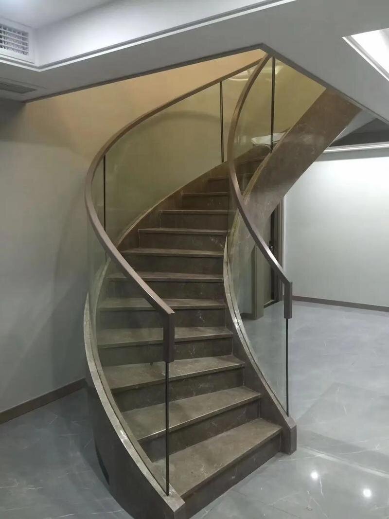 六合区热弯弧形玻璃夹胶玻璃 - 方案
